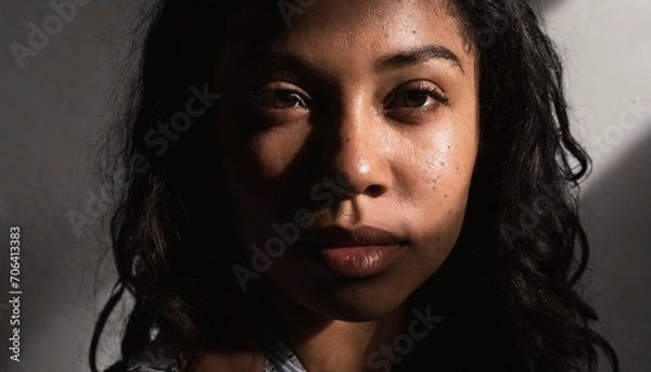 Obraz Authentic Female Face