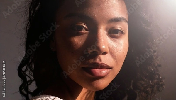 Obraz Authentic Female Face