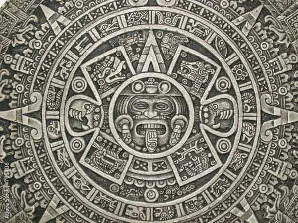 Fototapeta Aztec Solar Calendar