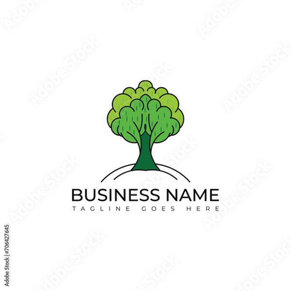 Fototapeta Tree of life logo vecto design