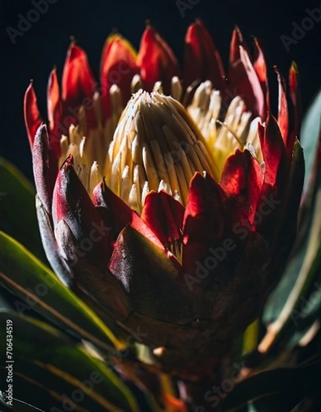 Obraz Protea flower close-up