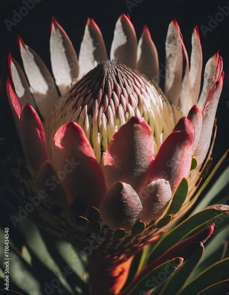 Obraz Protea flower close-up