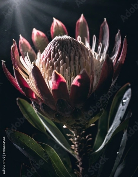 Obraz Protea flower close-up