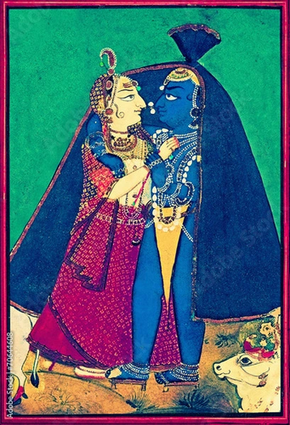 Obraz Malarstwo Radżasthani