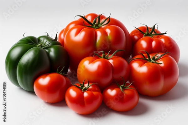 Fototapeta Subtle Tomato Presence. generative AI.