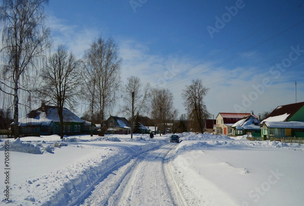 Fototapeta Зима