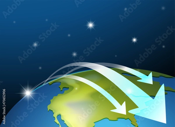 Obraz The Earth's surface