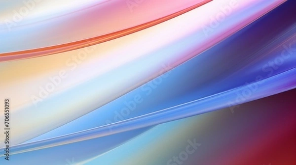 Fototapeta Mesmerizing Rainbow Light Refraction Texture Overlay - Abstract Colorful Prism Illumination for Digital Art and Design