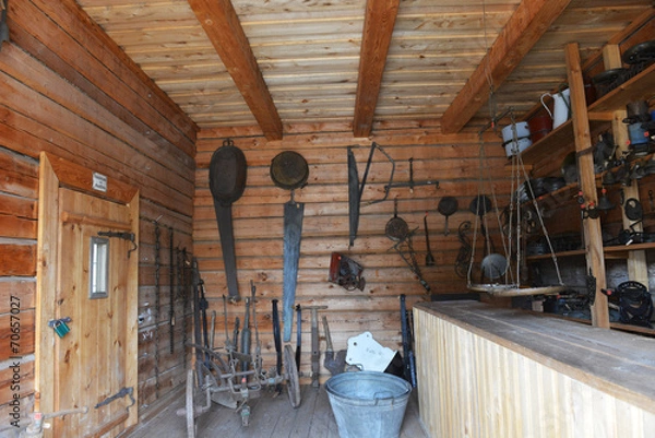 Fototapeta rural work tools