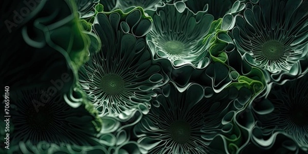 Fototapeta Extremely detailed nature macro closeup