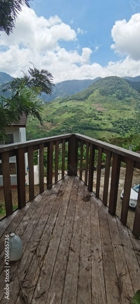 Obraz Mountain Bridge View