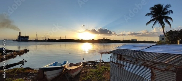 Obraz San Pedro de Marcoris Sunset