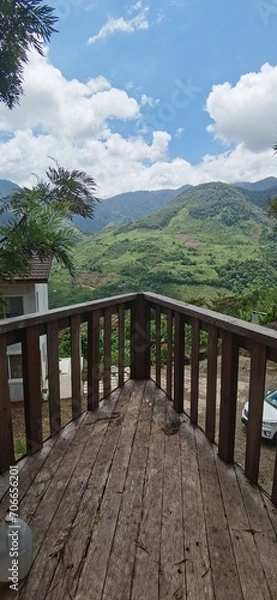 Obraz Mountain Bridge View