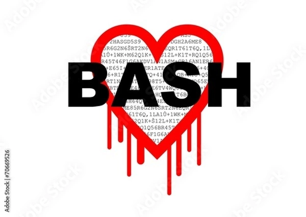 Obraz Bash Bourne-again shell security hacking problem
