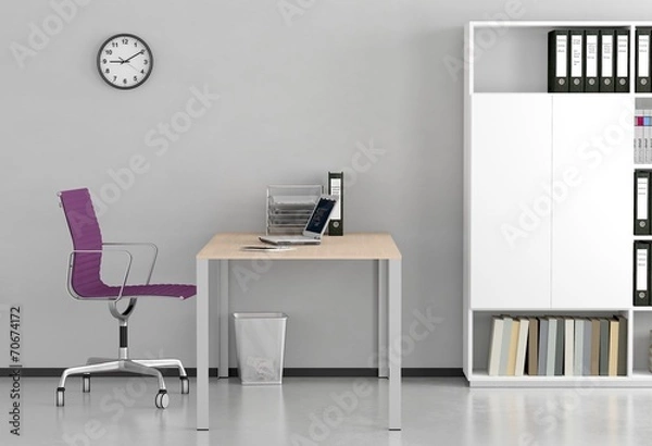 Fototapeta Modernes helles Büro