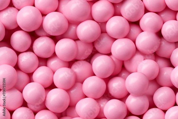 Fototapeta bubblegum pink background wall texture pattern seamless