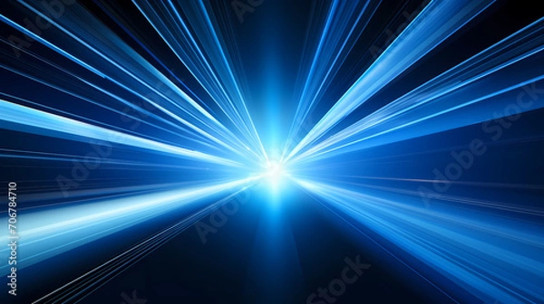 Obraz Data technology futuristic illustration, technology background