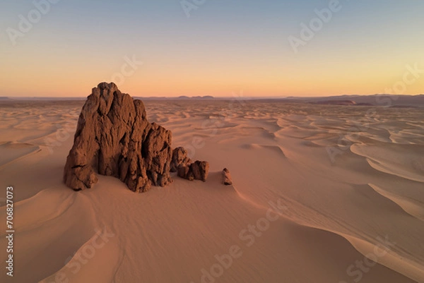 Obraz sunrise in the desert