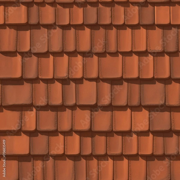 Obraz shingles seamless texture, color pattern