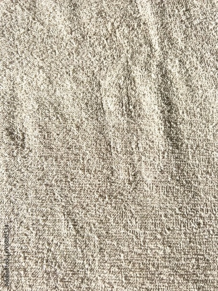 Obraz タオル生地のテクスチャ　茶色