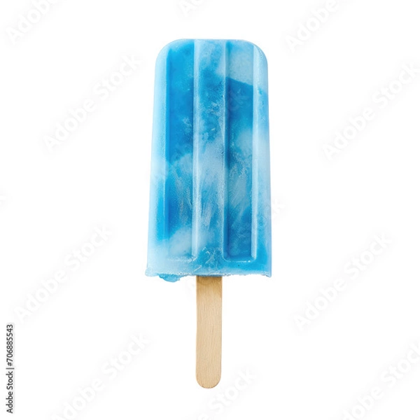 Obraz Popsicles Isolated on white background