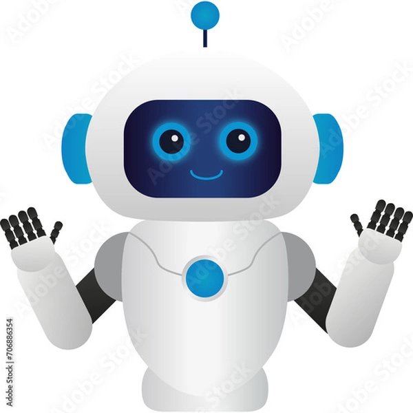Fototapeta 로봇 캐릭터