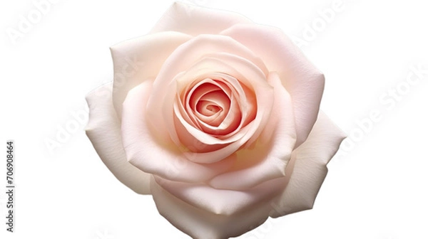 Fototapeta Rose Day isolated on transparent background, Generative ai.