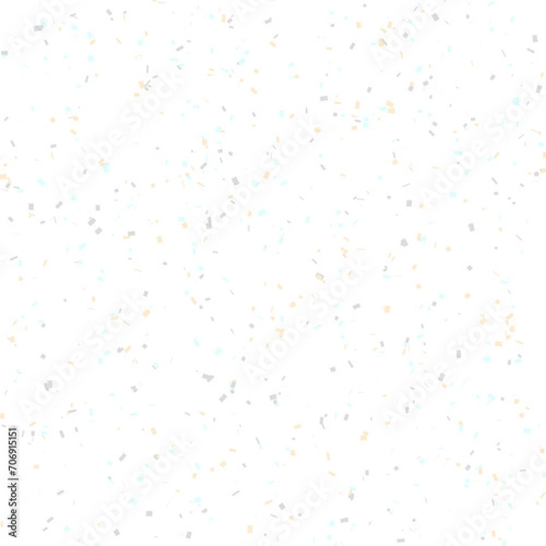 Fototapeta An abstract cut out transparent confetti particle texture design element.
