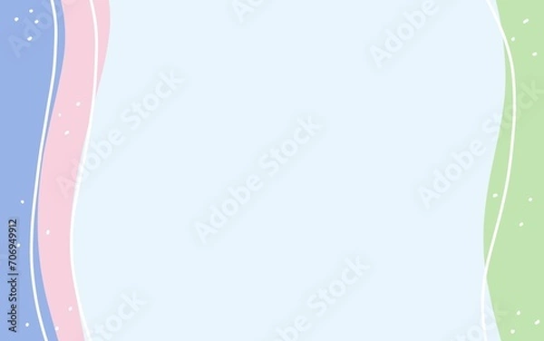 Obraz colorful minimal stlye background. Pattern for wallpapers, backgrounds