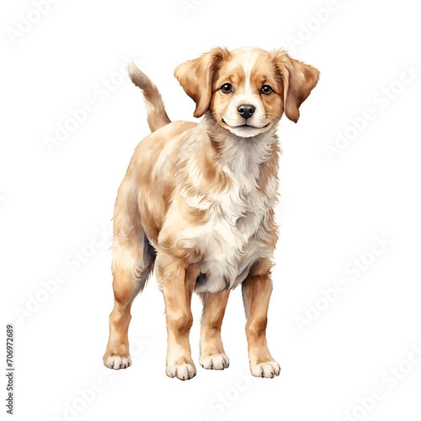 Fototapeta golden retriever puppy