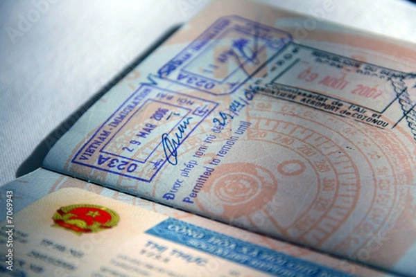 Obraz Wiza do Wietnamu