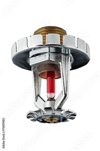 Fototapeta Fire sprinkler close-up