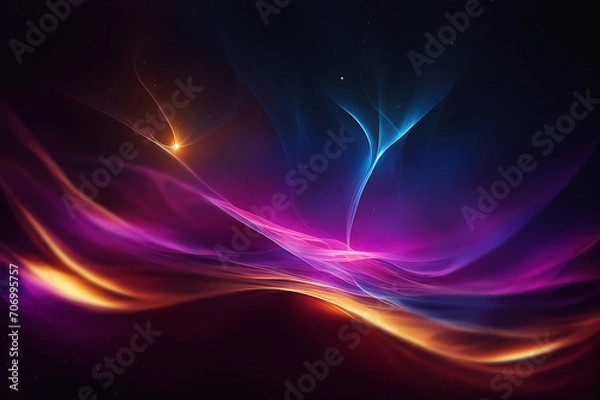 Obraz Abstract Magic Poly Background