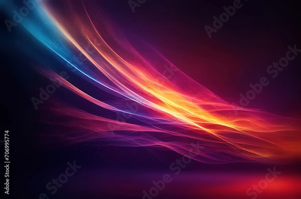 Obraz Abstract Magic Poly Background