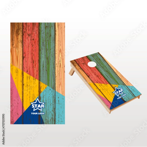 Obraz cornhole board