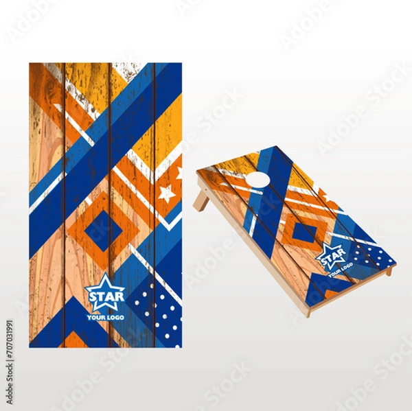 Obraz cornhole board