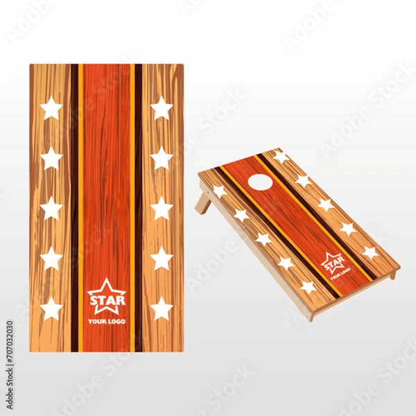 Obraz cornhole board