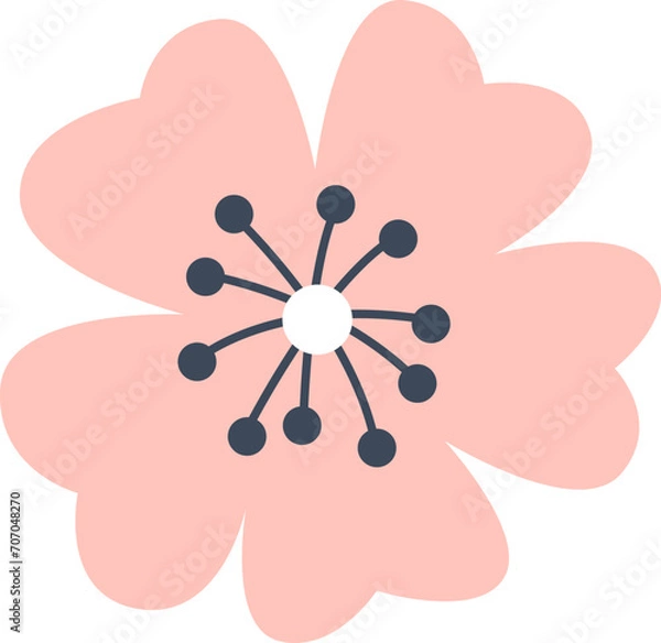 Fototapeta Blooming Flower Head