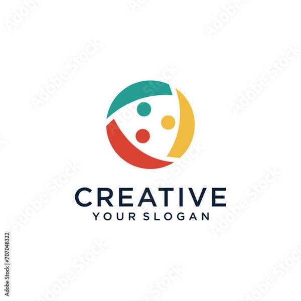 Obraz charity logo design