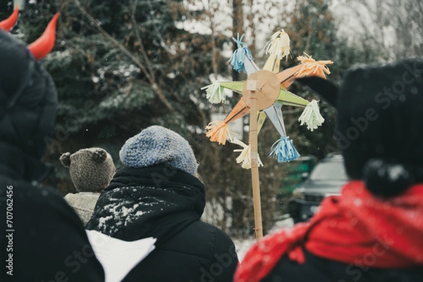 Obraz Tradycyjne kolędowanie