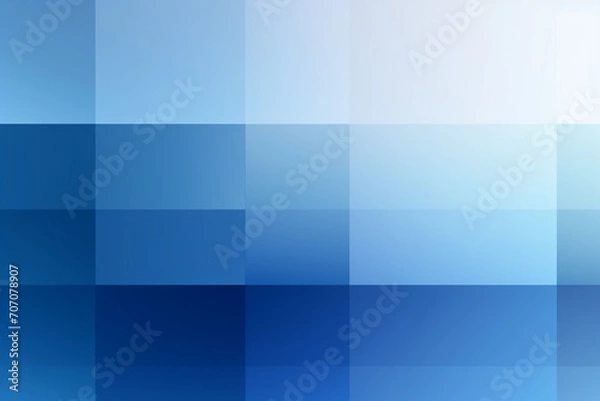 Fototapeta Abstract Blue-Toned Geometric Background: A Striking Composition of Rectangles in Varying Shades of Blue, Creating a Captivating Geometric Motif for a Modern and Sophisticated Design Element