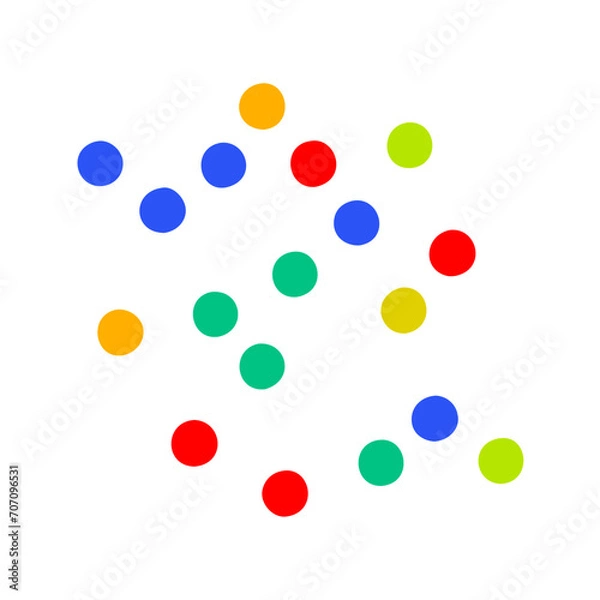 Fototapeta abstract dots
