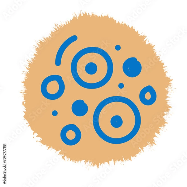 Obraz Organic Abstract Brush