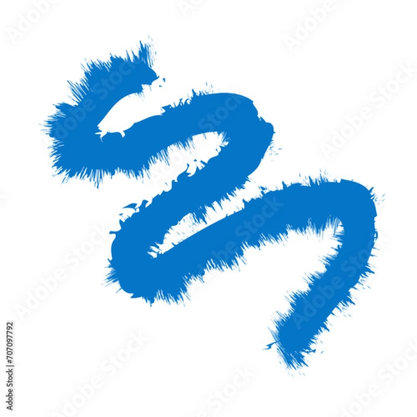 Obraz Organic Abstract Brush