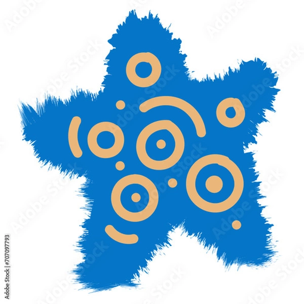 Obraz Organic Abstract Brush