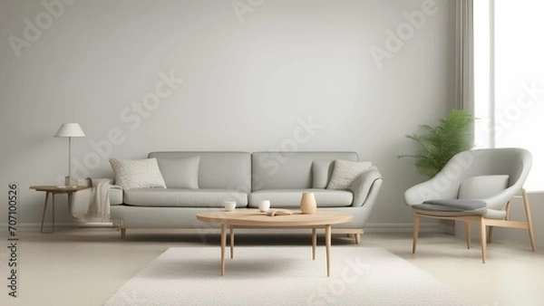 Fototapeta modern living room interior