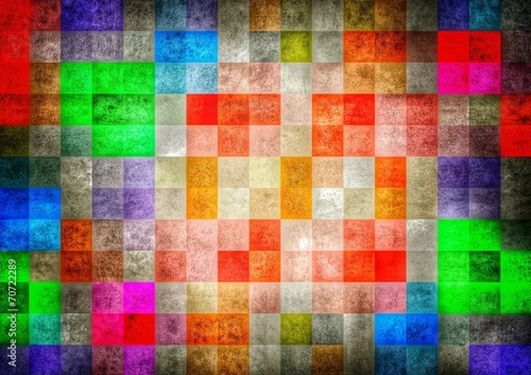 Obraz colorful mosaic background