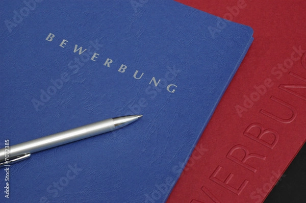 Fototapeta Bewerbung 16