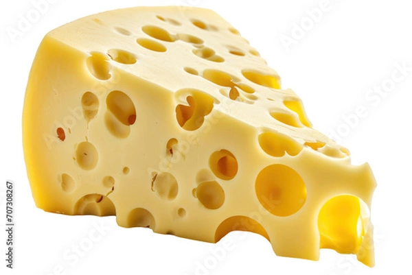 Obraz Cheese With Holes, A Classic Dairy Delight