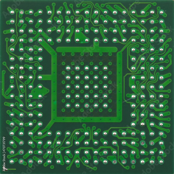 Obraz Dolny układ BGA